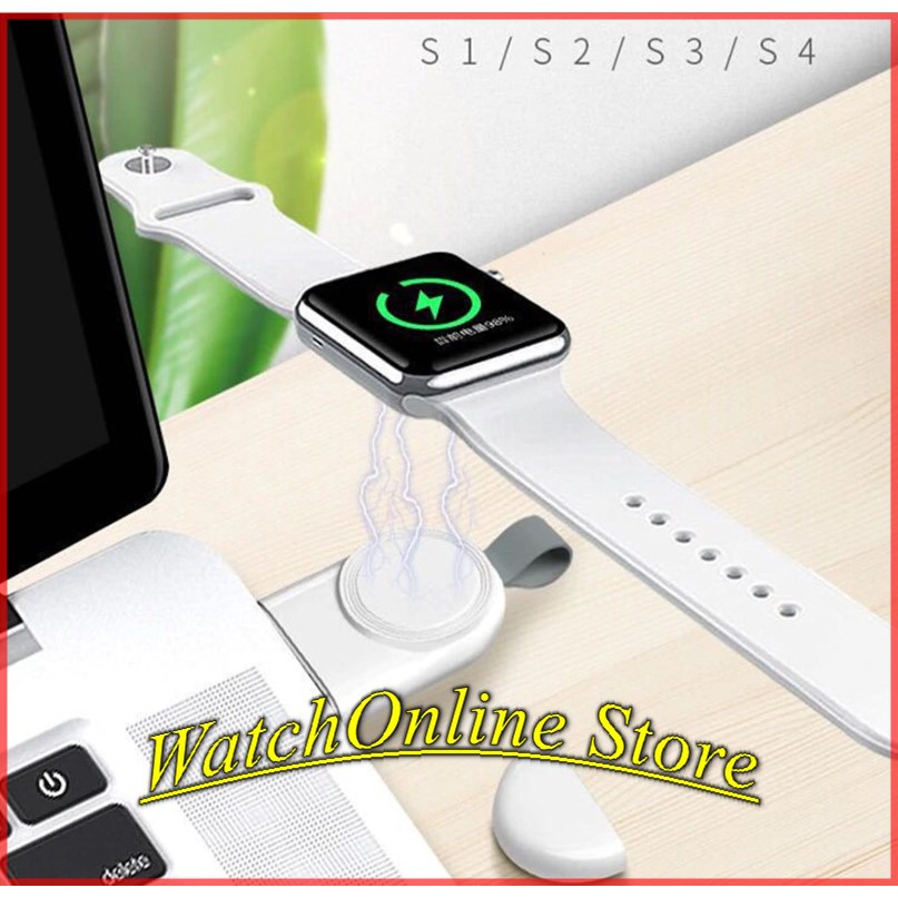 Đế sạc không dây hỗ trợ cổng cắm USB tiện dụng dành cho đồng hồ Apple Watch