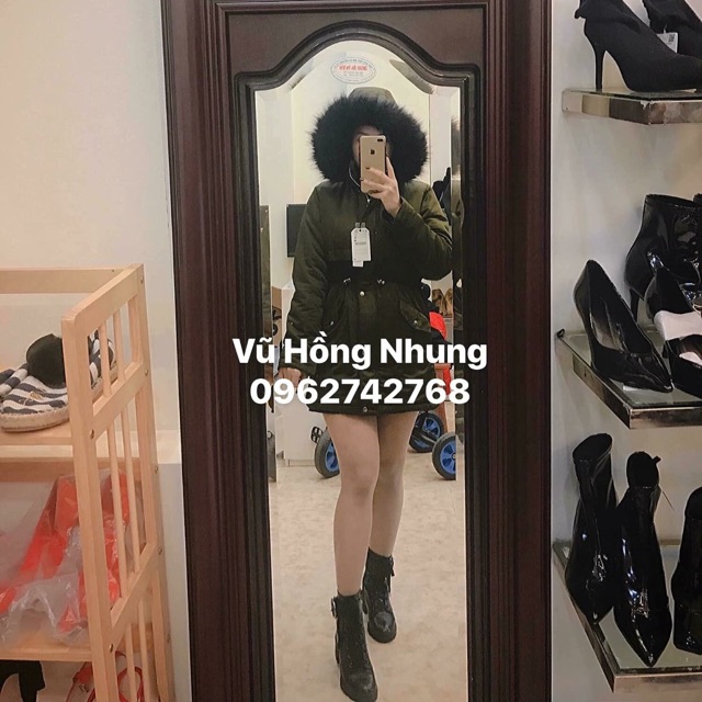 Áo parka hà tăng kid