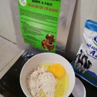 Bộ tắm trắng thảo dược