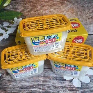 Hộp hút ẩm khử mùi chính hãng Nhật 450ml