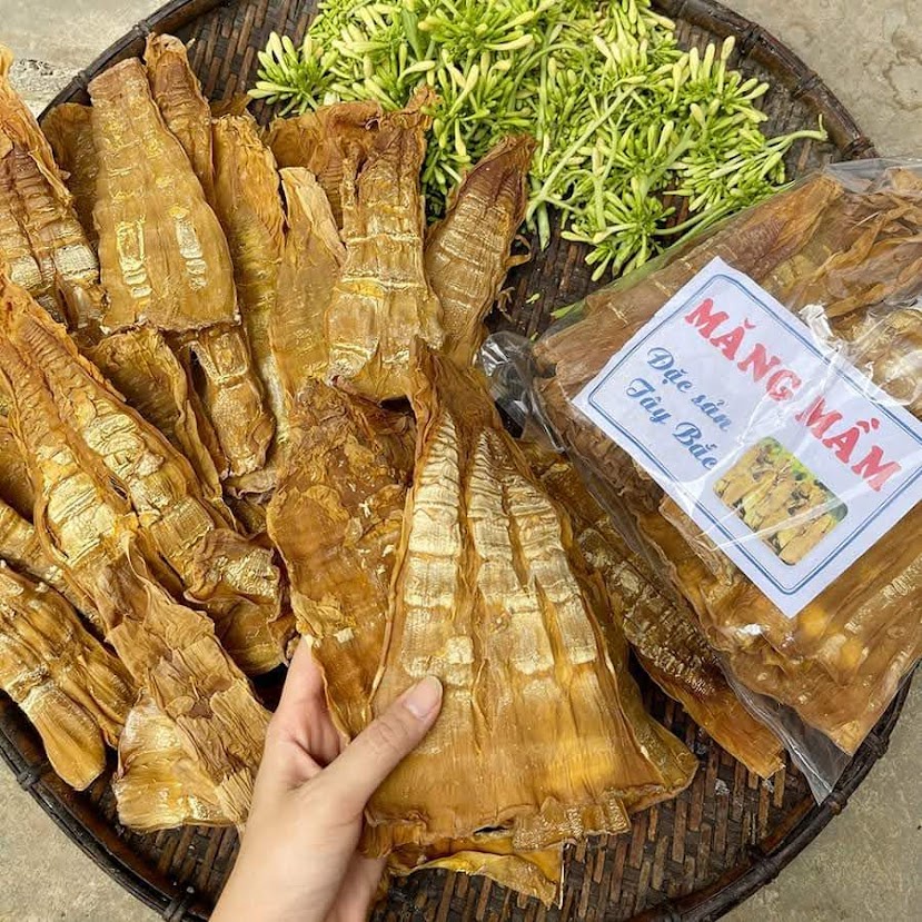 Măng Rừng Khô Tây Bắc 100 Gram