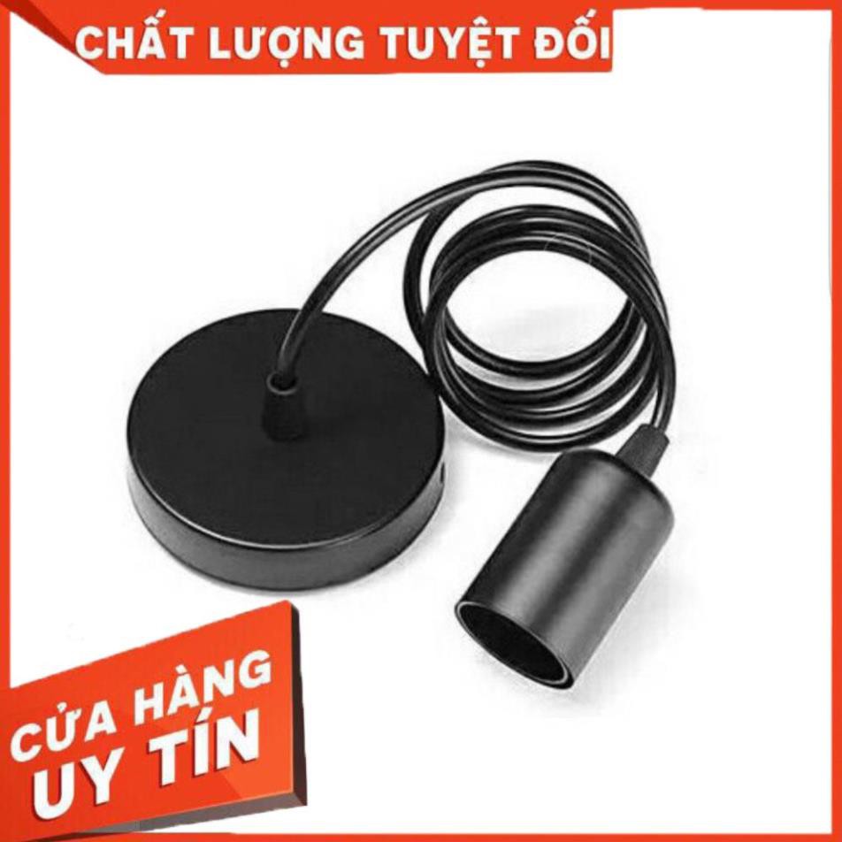 [Giá Rẻ - Uy Tín]  Dây đui đế đèn - Dây đèn thả trần cho đèn gỗ,đèn mây tre đan