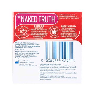 [SIÊU RẺ] BAO CAO SU DUREX FETHERLITE ULTIMA - 3 bao