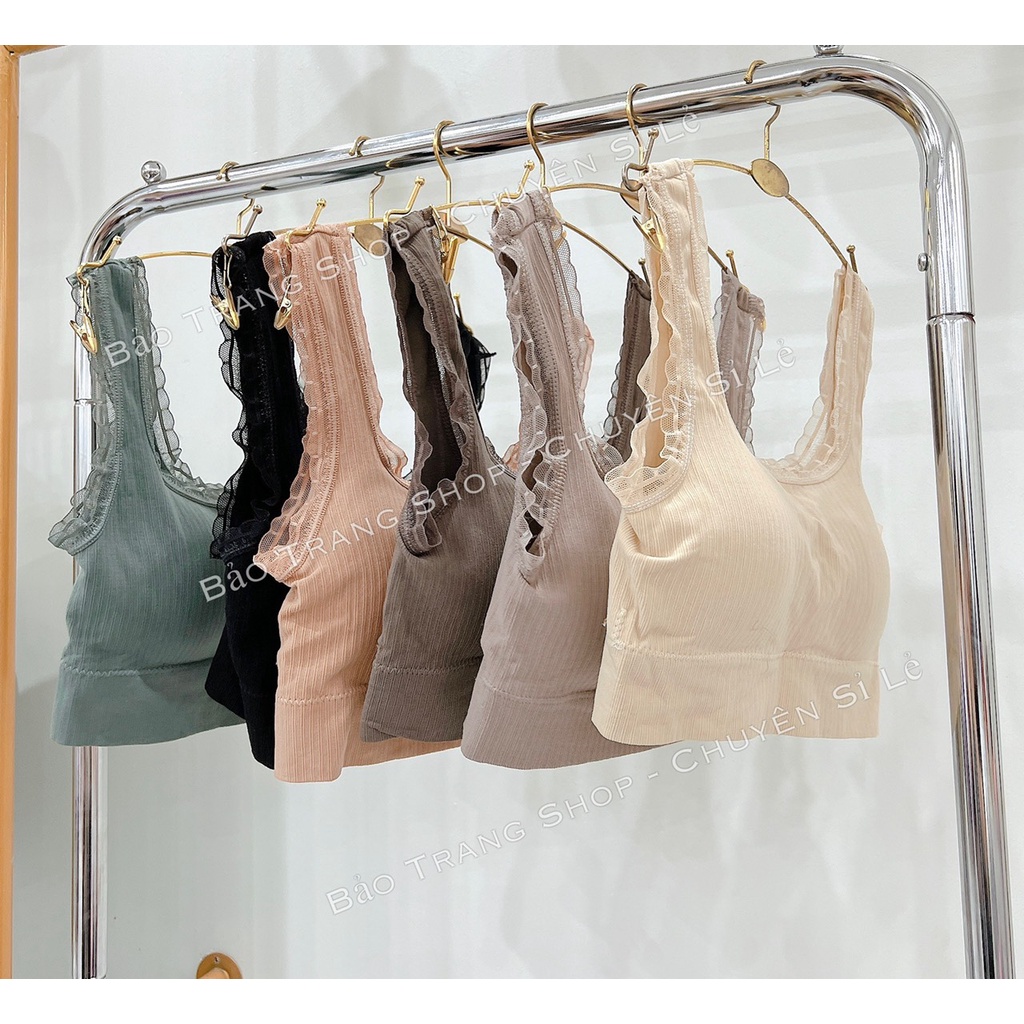 Áo Bra ren Trơn Nhiều Màu sexy siêu quyến rũ