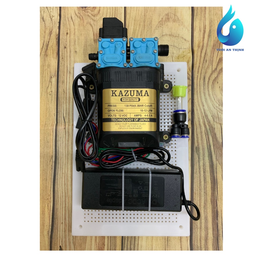 Máy Bơm Nước Tăng Áp Mini 12V - Bơm Tăng Áp Mini Áp Lực Cao