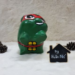 Heo đất handmade - Ninja rùa