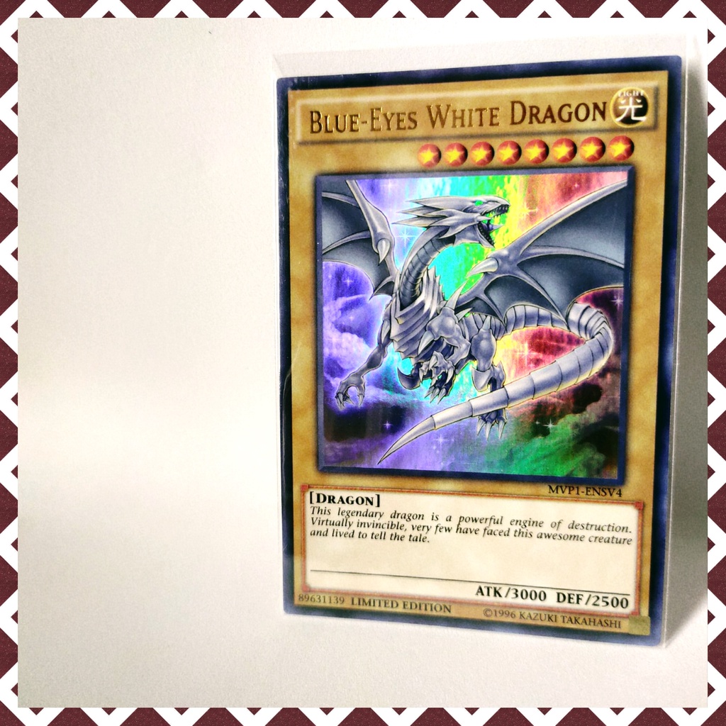 Thẻ bài Yugioh chính hãng  Blue-Eyes White Dragon