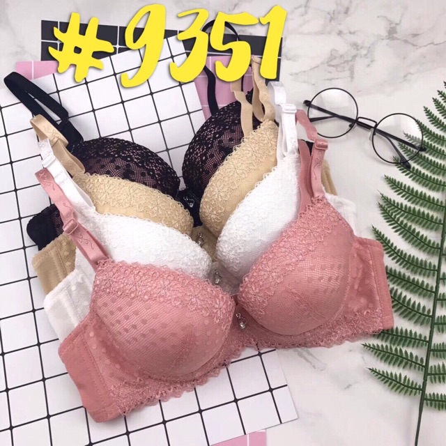 Áo ngực (9351) ren mút vừa 3cm hàng cao cấp