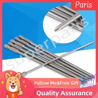 Superparis [Giá sỉ] Bộ 6 đầu tua vít S2 có tích hợp nam châm