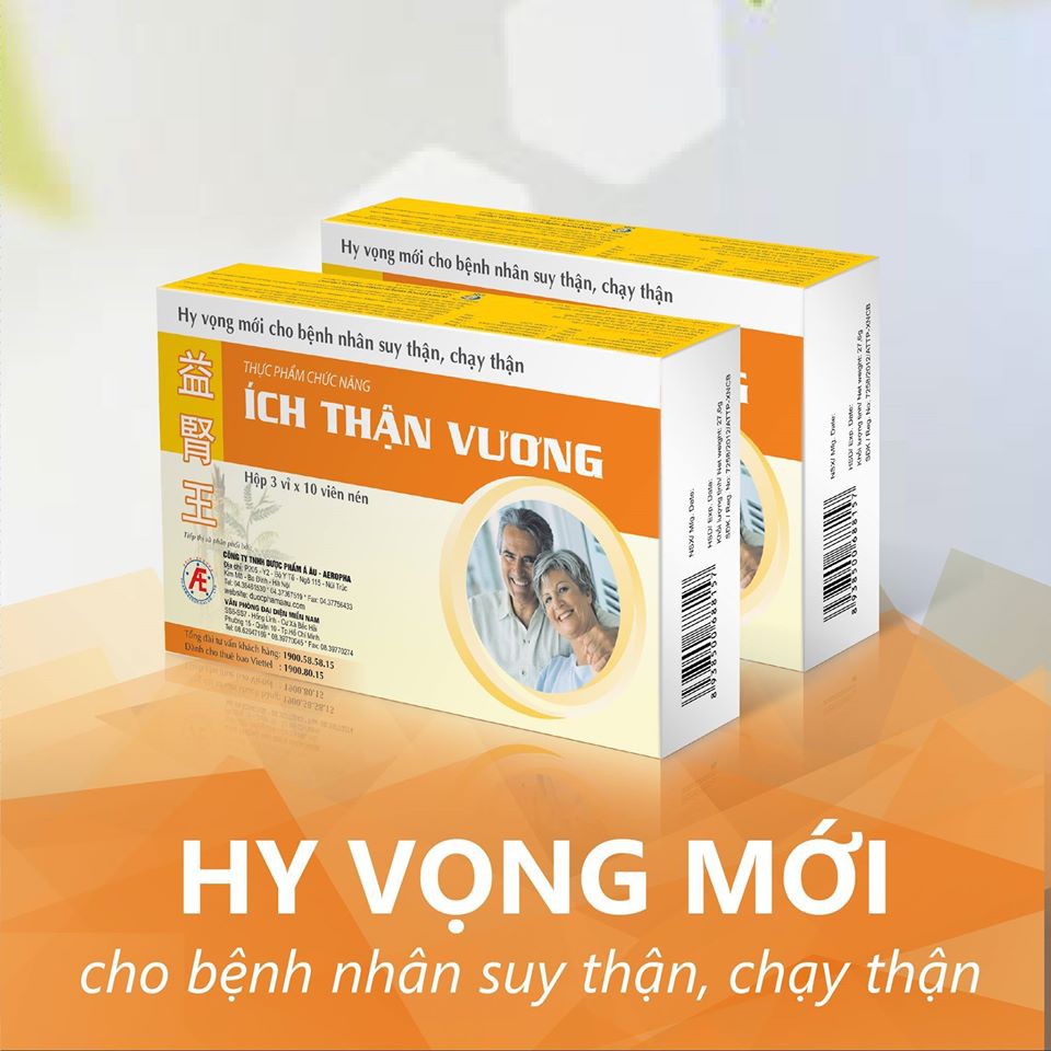 Ích Thận Vương - Giúp cải thiện chức năng thận, đào thải độc tố