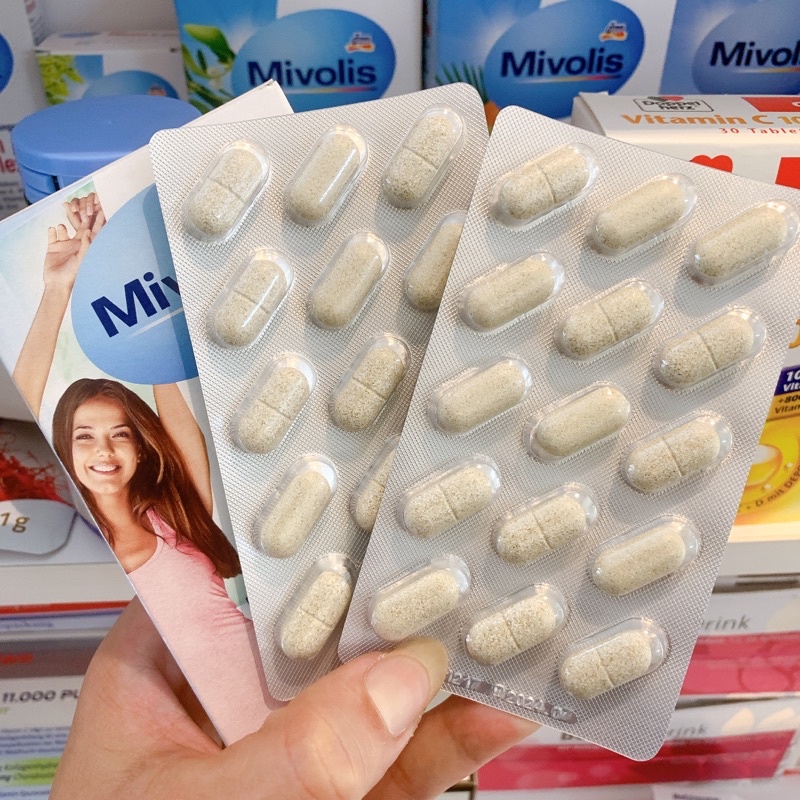 Viên uống giảm cân,giảm mỡ bụng Fett Blocker Mivolis - Hộp 30Viên - Hàng nội địa Đức