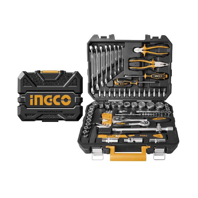 Bộ dụng cụ sửa chữa cơ khí Ingco 77 chi tiết HKTHP20771