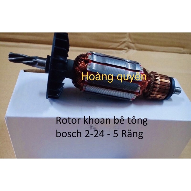 Rotor máy khoan bê tông 2-24 , 5 răng