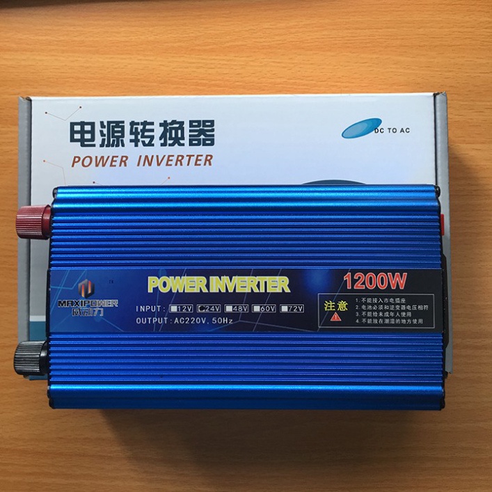 Bộ Kích Điện Inverter 1200W Nguồn 24V Chính Hãng