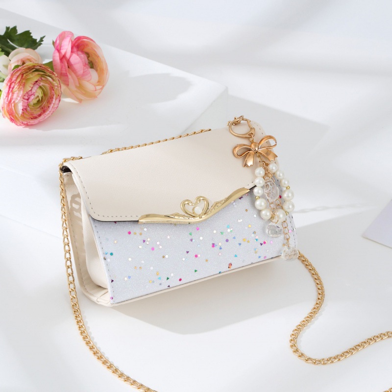 Túi Đeo Chéo Hình Bướm Dây Xích Phong Cách Hàn Quốc Cho Nữ