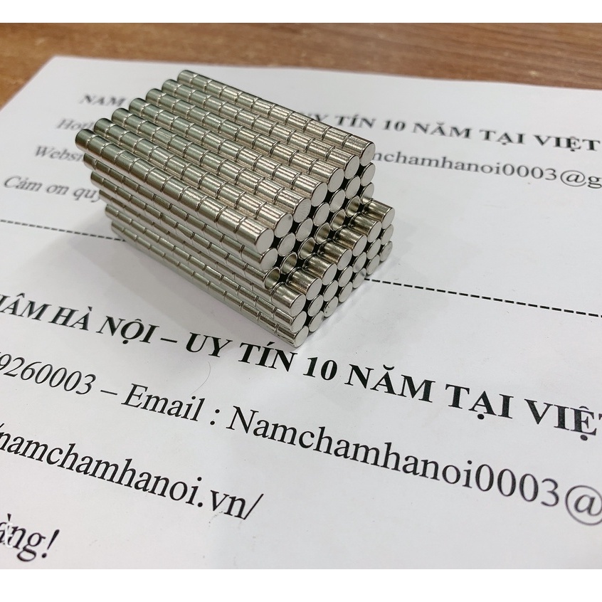 Nam châm siêu mạnh, hàng nhập khẩu chất lượng cao có mạ niken, lực hút vĩnh cửu