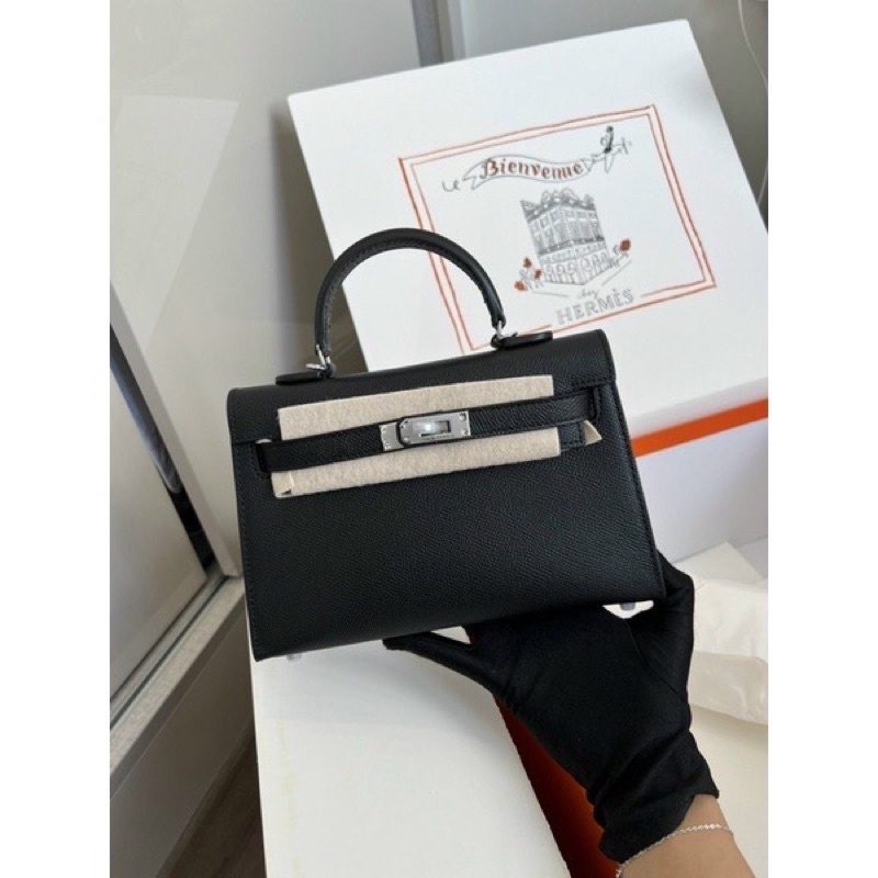 ✅Túi HM KELLY - Size 21 TAG BẠC - NGUYÊN BẢN [Fullbox]