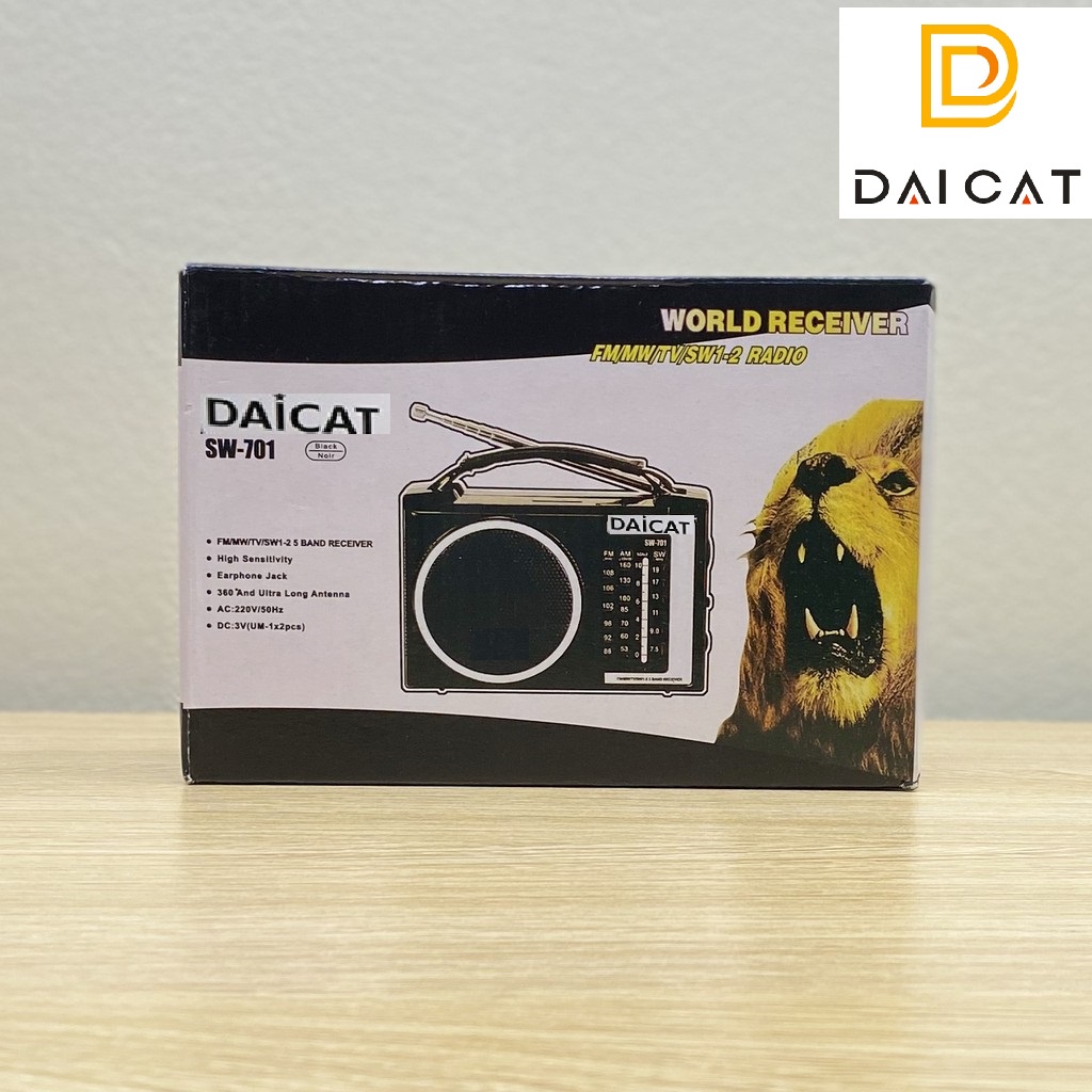 Đài Radio DAICAT DC-701 AC