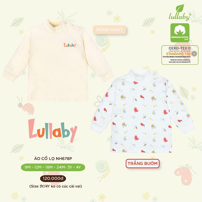 Áo cổ lọ Lullaby