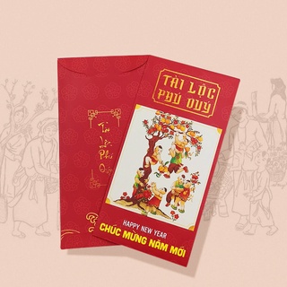 100 bao lì xì  tết cao cấp