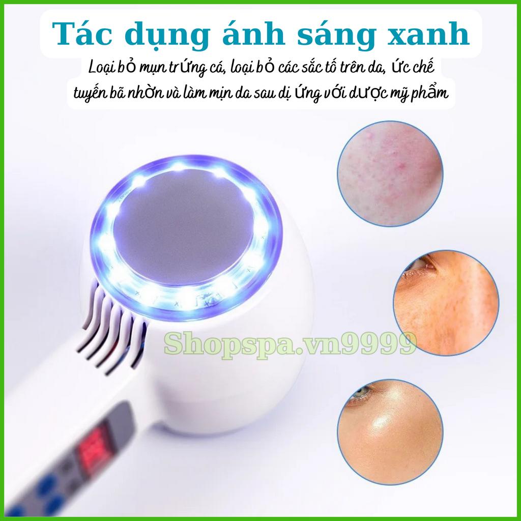 Búa nóng lạnh xanh có ánh sáng sinh học, Búa điện di tinh chất 2 đầu nóng lạnh