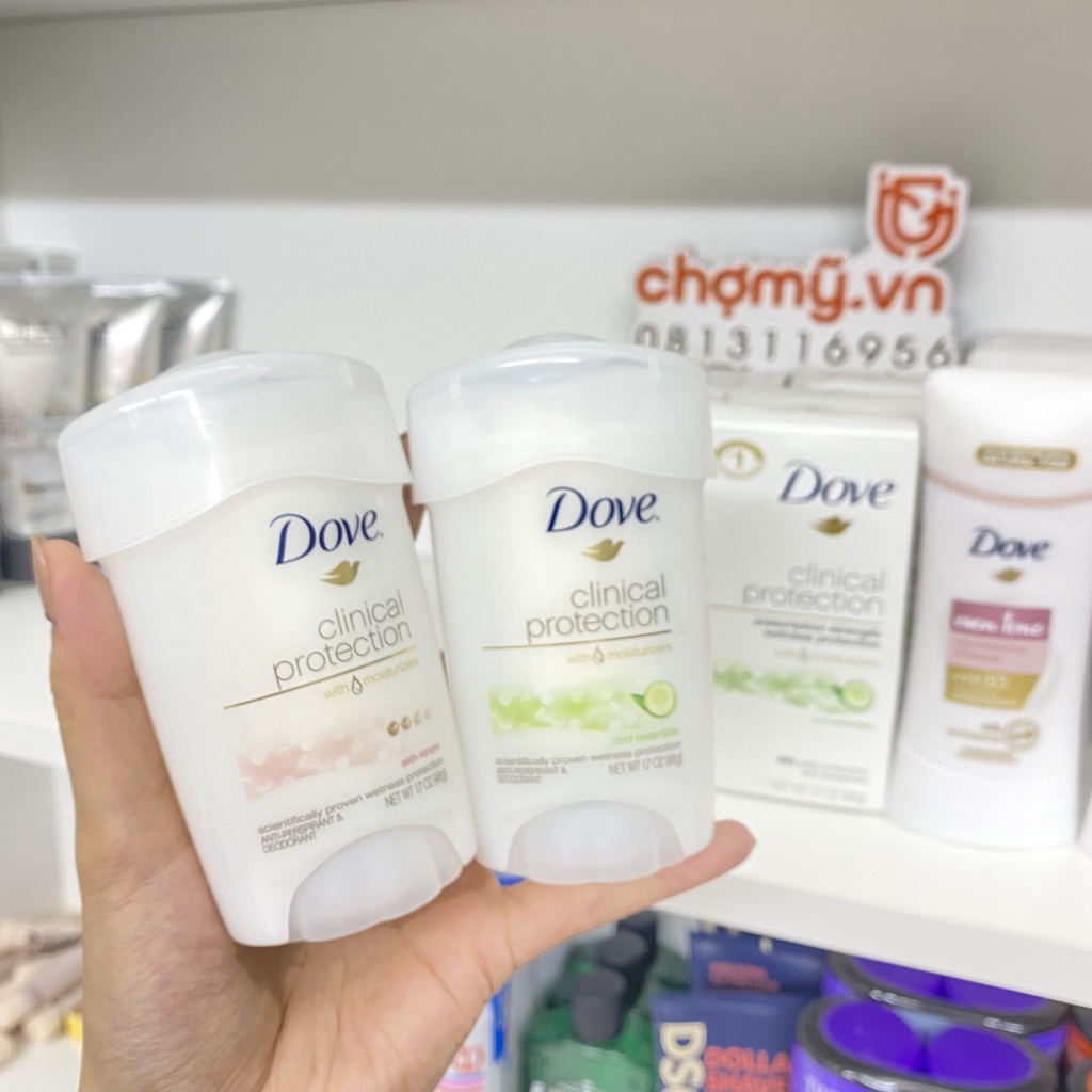 NHẬP MỸ - DOVE LĂN KHỬ MÙI KHỬ THÂM DƯỠNG TRẮNG  - MẪU MỚI NHẤT 2022