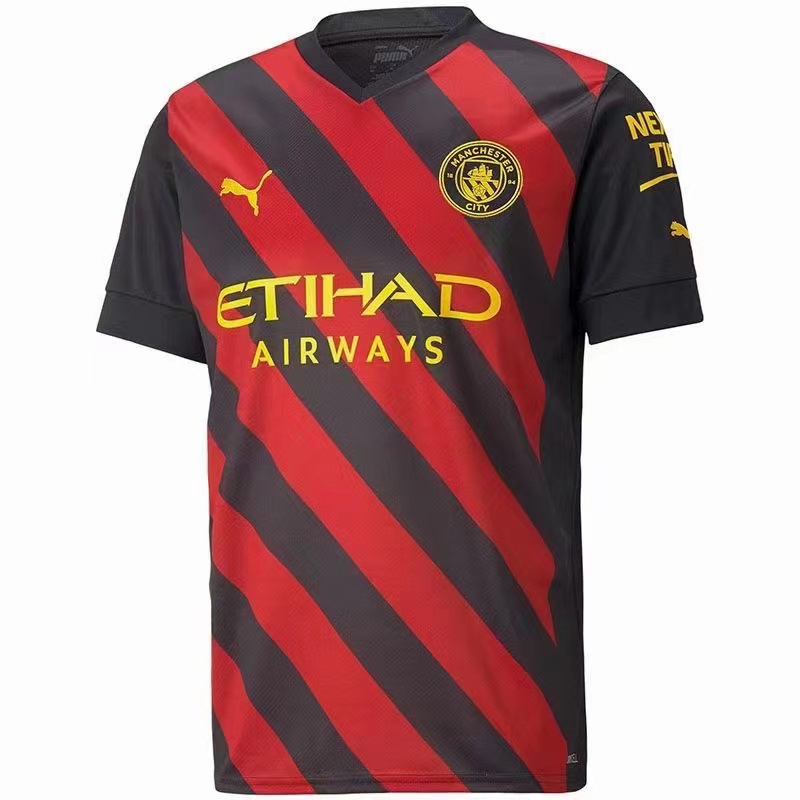 Áo Bóng Đá 3D Đội Tuyển MC / Man City 20-21 21-22 22-23 Chất Lượng Cao