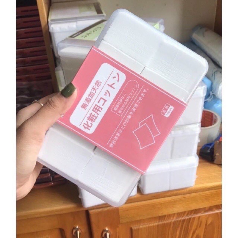 Bông Tẩy Trang Miniso Nhật Bản