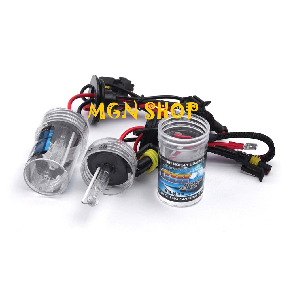 Bộ [02 đèn] [Xenon Super Vision HID] [4300K / 6000K] [Ballast Quick-Start] [12V 55W] dành cho ô tô