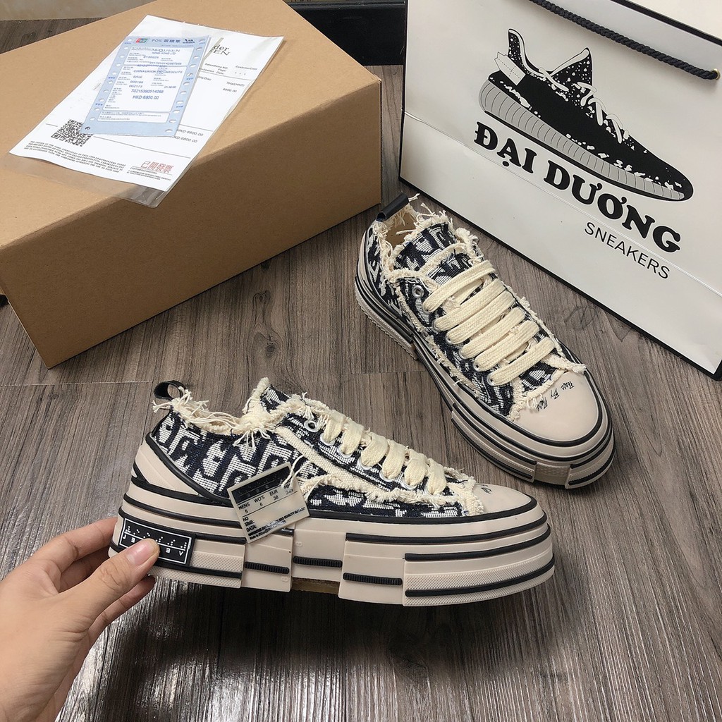 Xvessel dior rách giày cv rách dior giày thể thao Xvessel rách dior giày sneakers giày sneaker nam giày tăng chiều cao | BigBuy360 - bigbuy360.vn