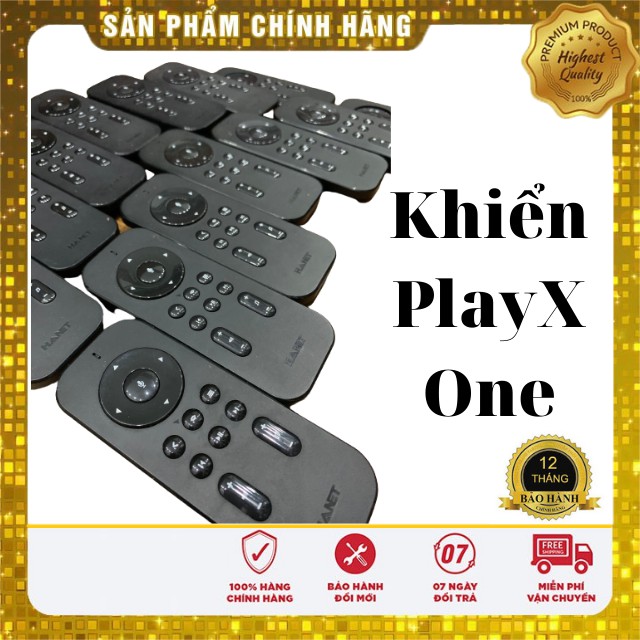 [HÀNG THANH LÝ] Khiển HANET PLAYX ONE, Điều Khiển Đầu Karaoke Hanet Voice Search, Chọn Bài Hát Bằng Giọng Nói