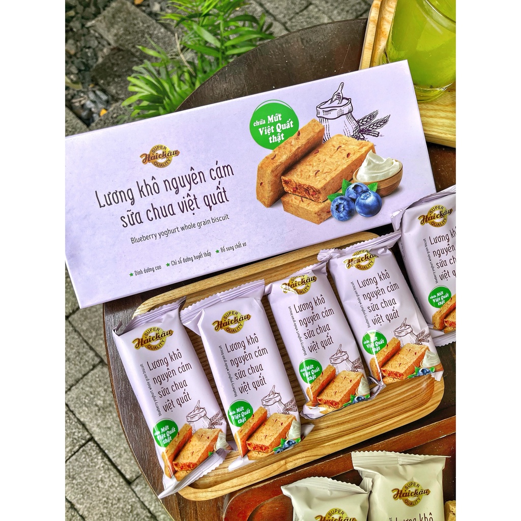 Lương khô nguyên cám Hải Châu 420gr