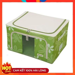 COMBO 2 Túi đựng đồ đa năng có khung sắt  [FREESHIP]