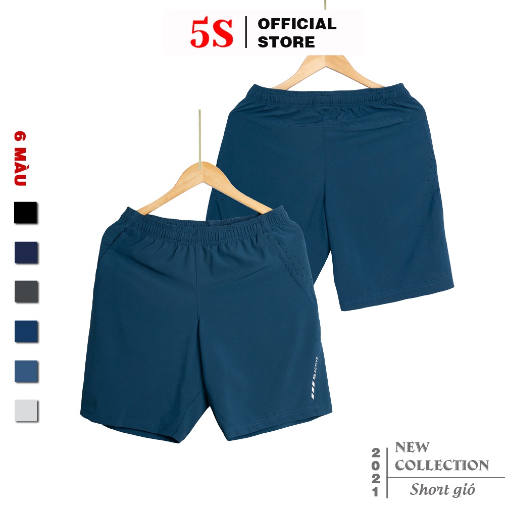 Quần Đùi Nam 5S (6 màu) Vải Gió Mềm, Siêu Nhẹ, Dáng Thể Thao (QSG21051) - HÀNG MỚI VỀ