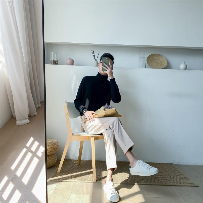 Quần âu nam T-Max vải co giãn , ống côn phong cách Hàn Quốc | BigBuy360 - bigbuy360.vn