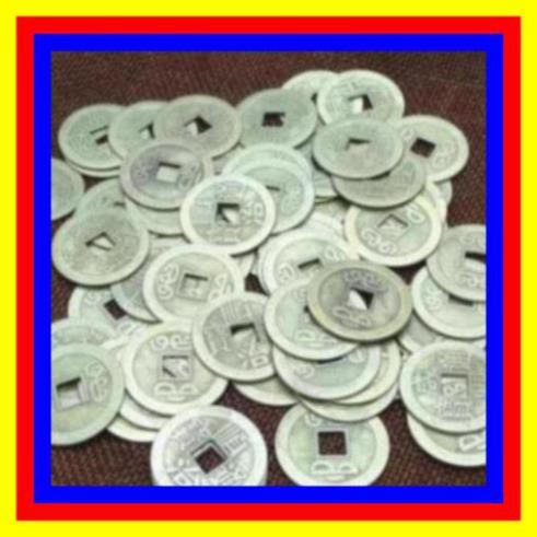 Đồng tiền xu cổ - Combo 10 đồng - vật phẩm phong thủy - đồng xu ngũ đế