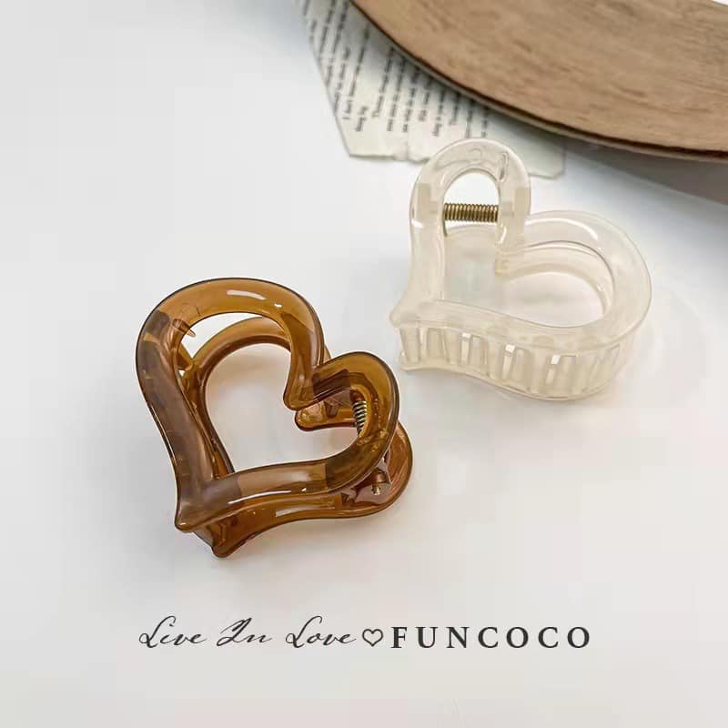 Kẹp tóc hình trái tim phong cách Hàn Quốc dành cho nữ