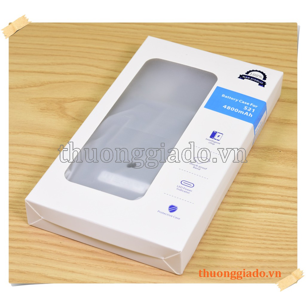 Samsung Galaxy S21 SM-G991 - Ốp lưng kiêm pin sạc dự phòng 4800mAh