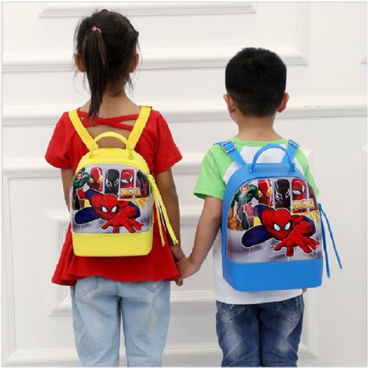 Ba lô chống nước người nhện cho bé từ 3 đến 10 tuổi