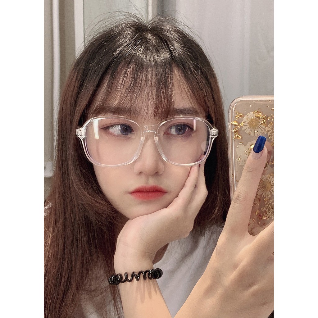 Kính Gọng Nhựa Mắt Tròn Cube 3 Màu Thời Trang Thay Được Mắt Cận | BigBuy360 - bigbuy360.vn