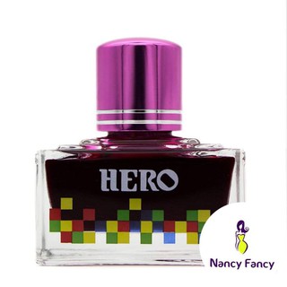 Mực viết máy Hero 40ml (Tím hồng)