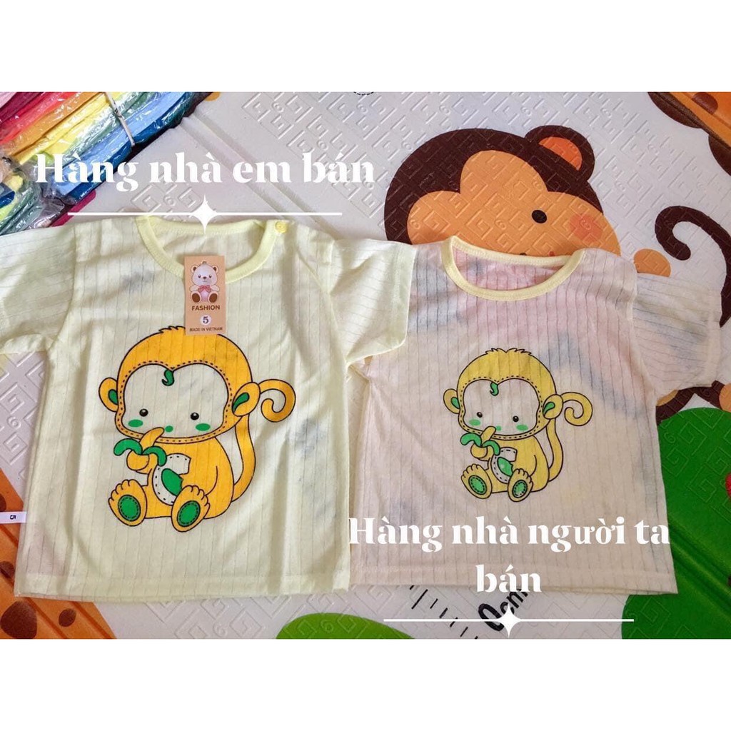 Bộ cotton giấy măc hè bé gái, hàng QC loại 1 size 7-16kg