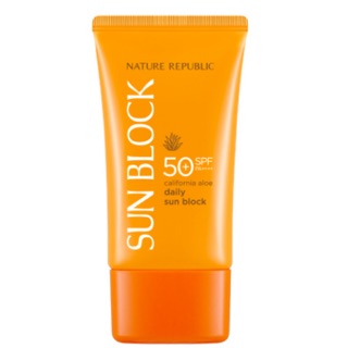 [🇰🇷] SET 2 TUYP KEM CHỐNG NẮNG NATURE REPUBLIC-CALIFORNIA ALOE DAILY SUN BLOCK SPF50+PA++++ DR 1+1