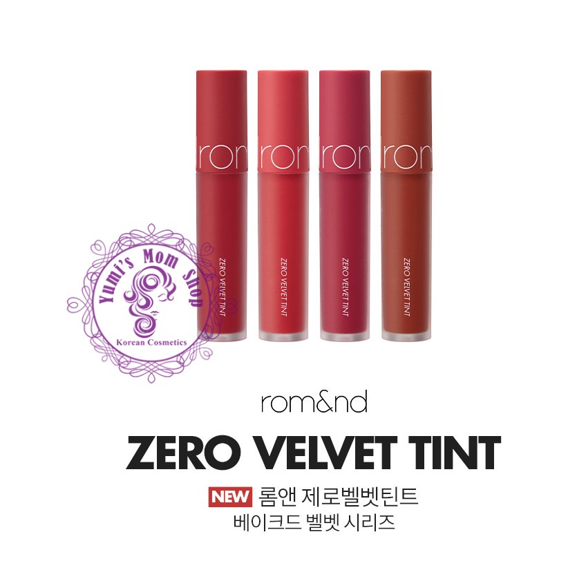 Son kem lì Romand Zero Velvet Tint