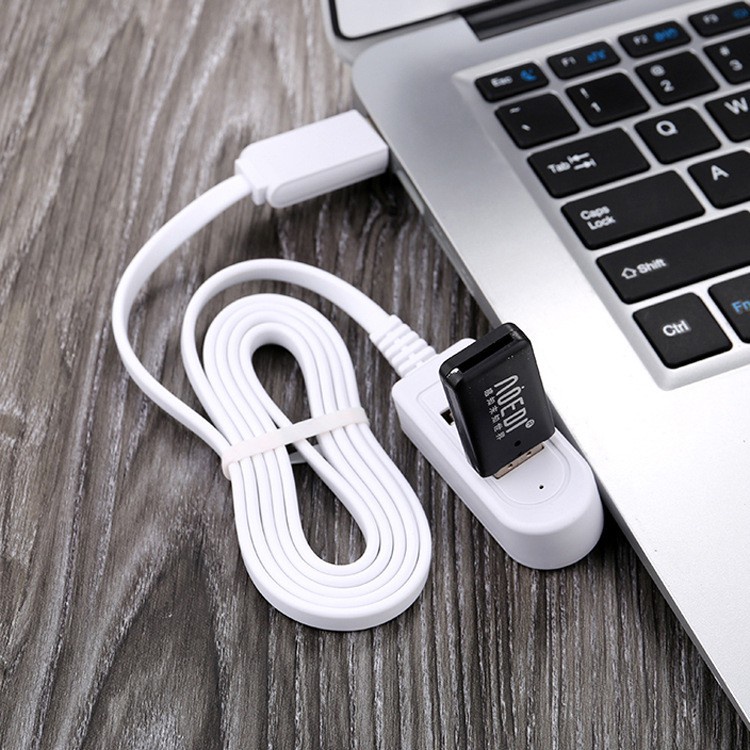 Bộ chia cổng USB 3 cổng USB (1 cổng USB 2 cổng USB) 2.0 đa năng