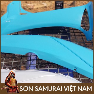 sơn samurai màu xanh da trời 312 Nitron - Combo