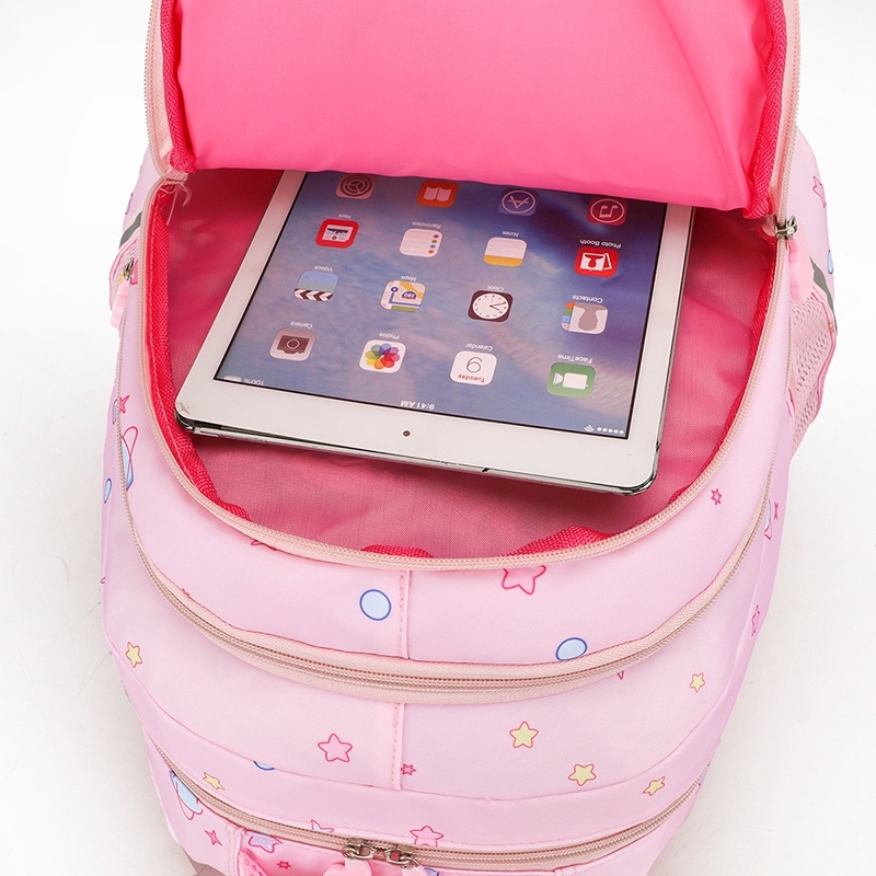 Ba Lô Công Chúa Họa Tiết Hoạt Hình Phong Cách Phương Tây Mới Cho Bé Gái