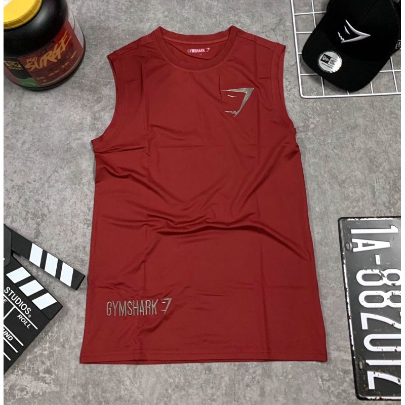 Áo Ba Lổ Gym Sát Nách Thun Lạnh Poly Co Giản 4 Chiều