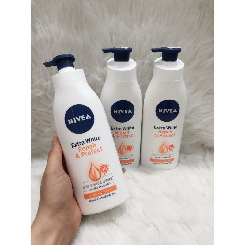 SỮA DƯỠNG THỂ NIVEA - Extra White Repair & Protect Body Lotion SPF30 PA++ 350ml