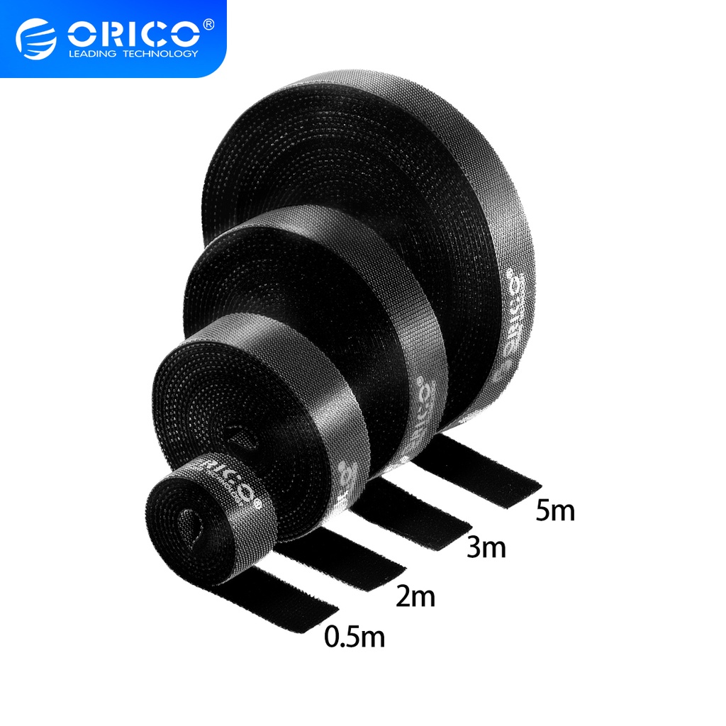 Dây Quấn Cáp Orico CBT Chất Liệu Nylon Dán Chắc Chắn Chất Lượng Cao Nhiều Màu Tuỳ Chọn Dài 0.5m / 1m / 2m